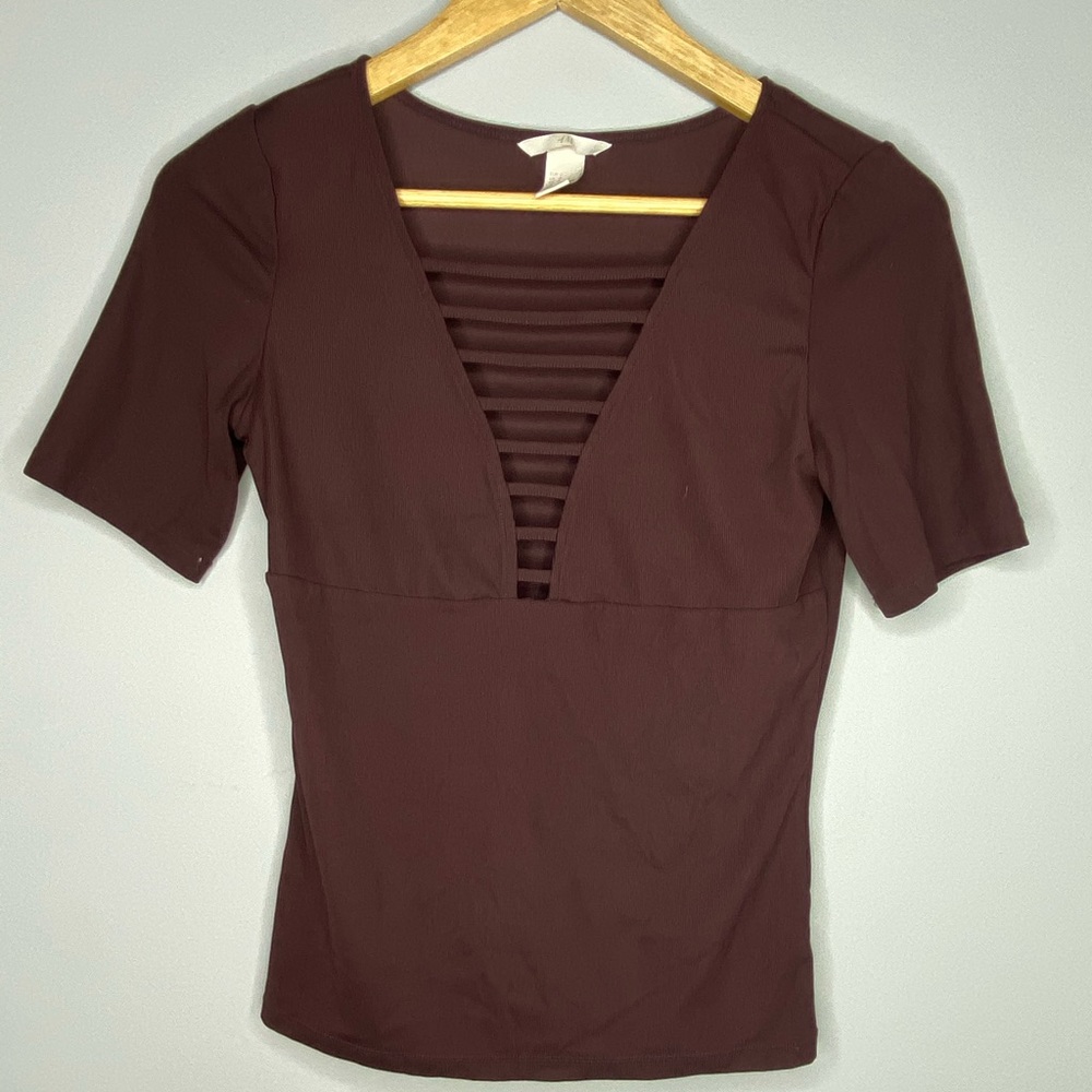 H&M Brown Top